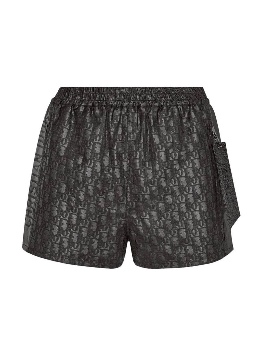 Dior Dark Gray Monogram Athletic Shorts